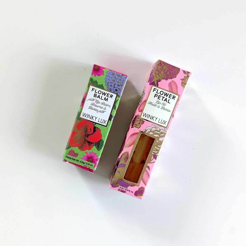 Winky Lux Flower pH Lip Balm Pink & Petal Lip Oil (full size) - Picture 3 of 5
